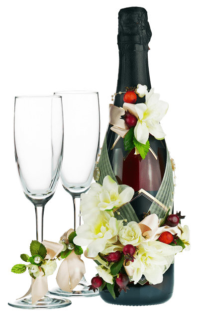 Wedding Toast Champagne Set